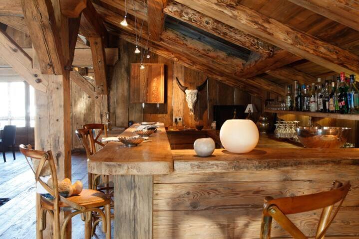Chalet Javen - 520M2 Avec Piscine Chauffee Et Home Cinema Megève Eksteriør billede