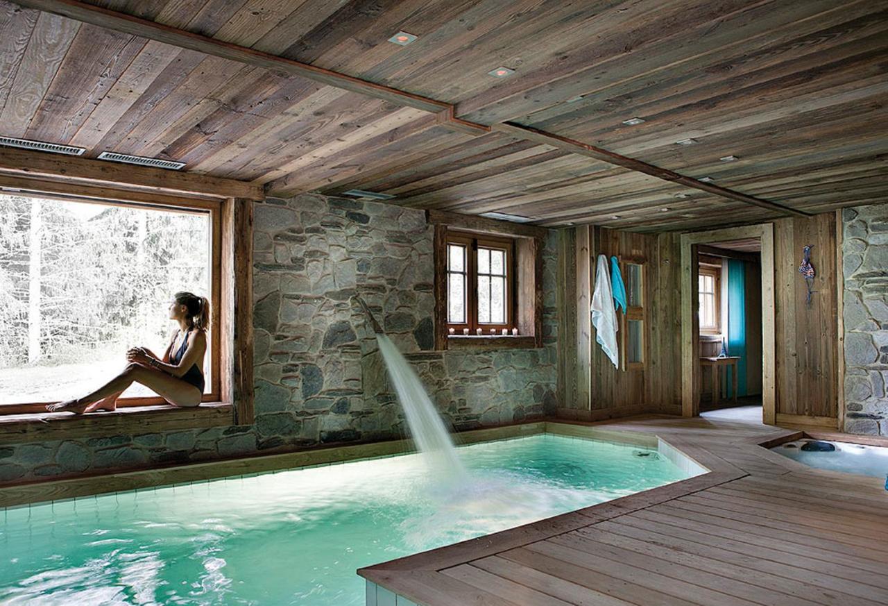 Chalet Javen - 520M2 Avec Piscine Chauffee Et Home Cinema Megève Eksteriør billede