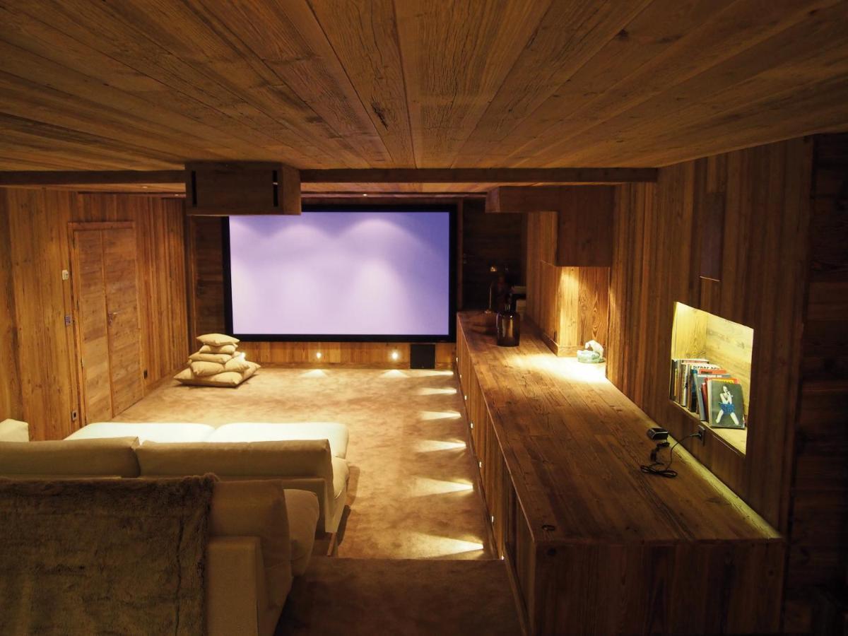 Chalet Javen - 520M2 Avec Piscine Chauffee Et Home Cinema Megève Eksteriør billede